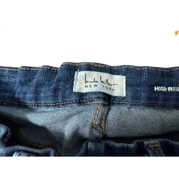 SOHO Nicole Miller New York Womens High-Rise Straight-Leg Jeans Size 4 - Picture 6 of 11